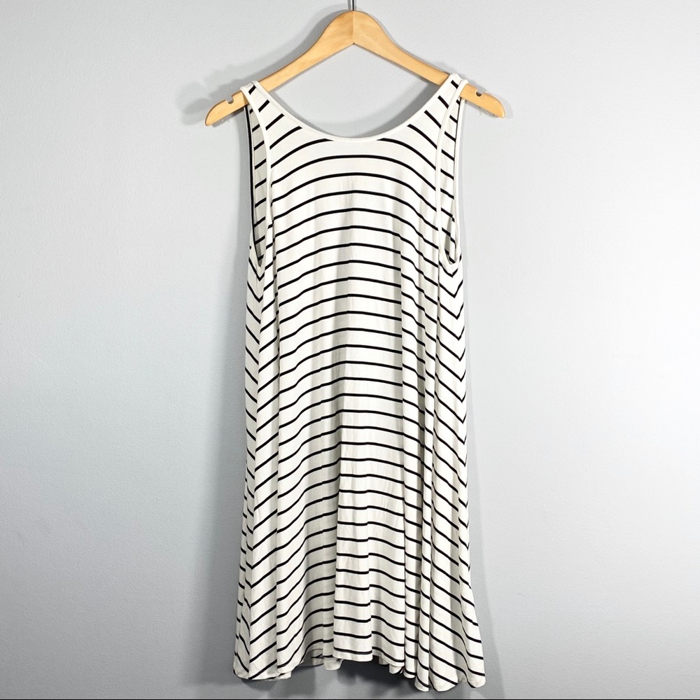 HOLLISTER striped mini t-shirt dress Sz M
